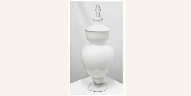 Ваза стекло Н59 см